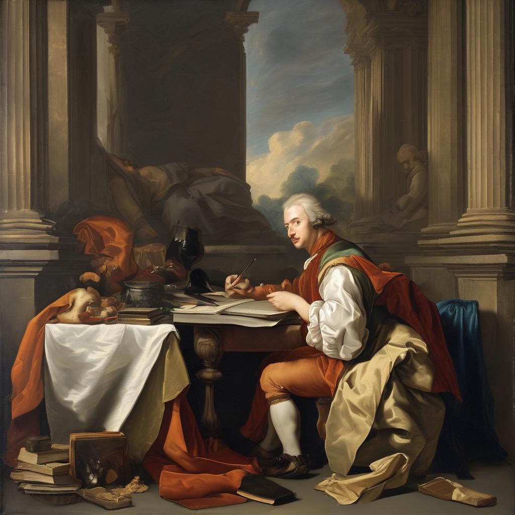 Το Στυλ και οι Τεχνικές Ζωγραφικής του Johann Heinrich ο Νεότερος TISCHBEIN