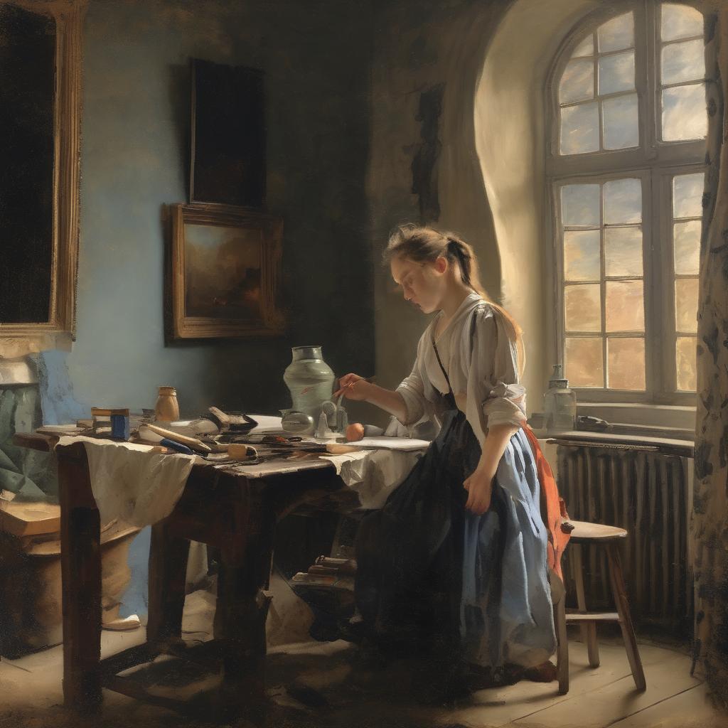 Ο ύφος και οι τεχνικές του καλλιτέχνη