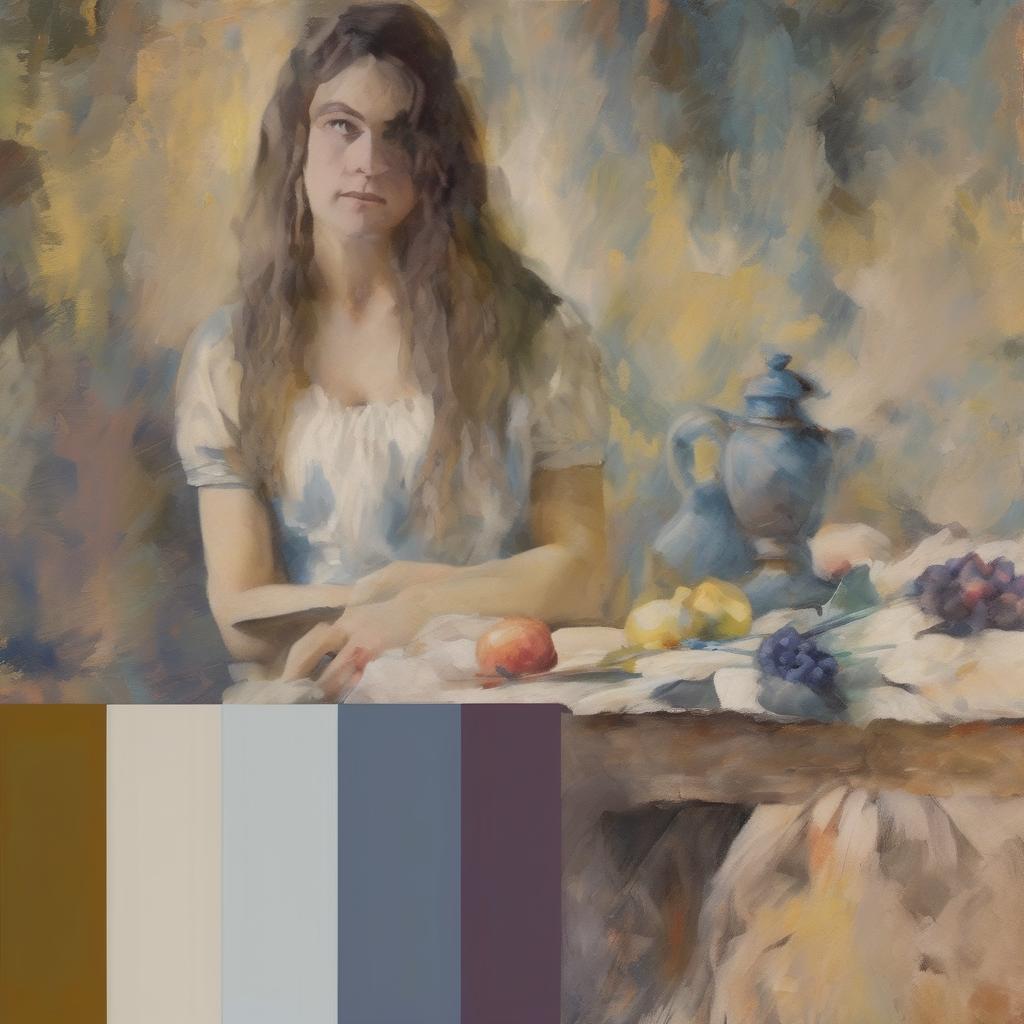 Το στιλ και οι τεχνικές της Marie-Jeanne Renard DUBOS